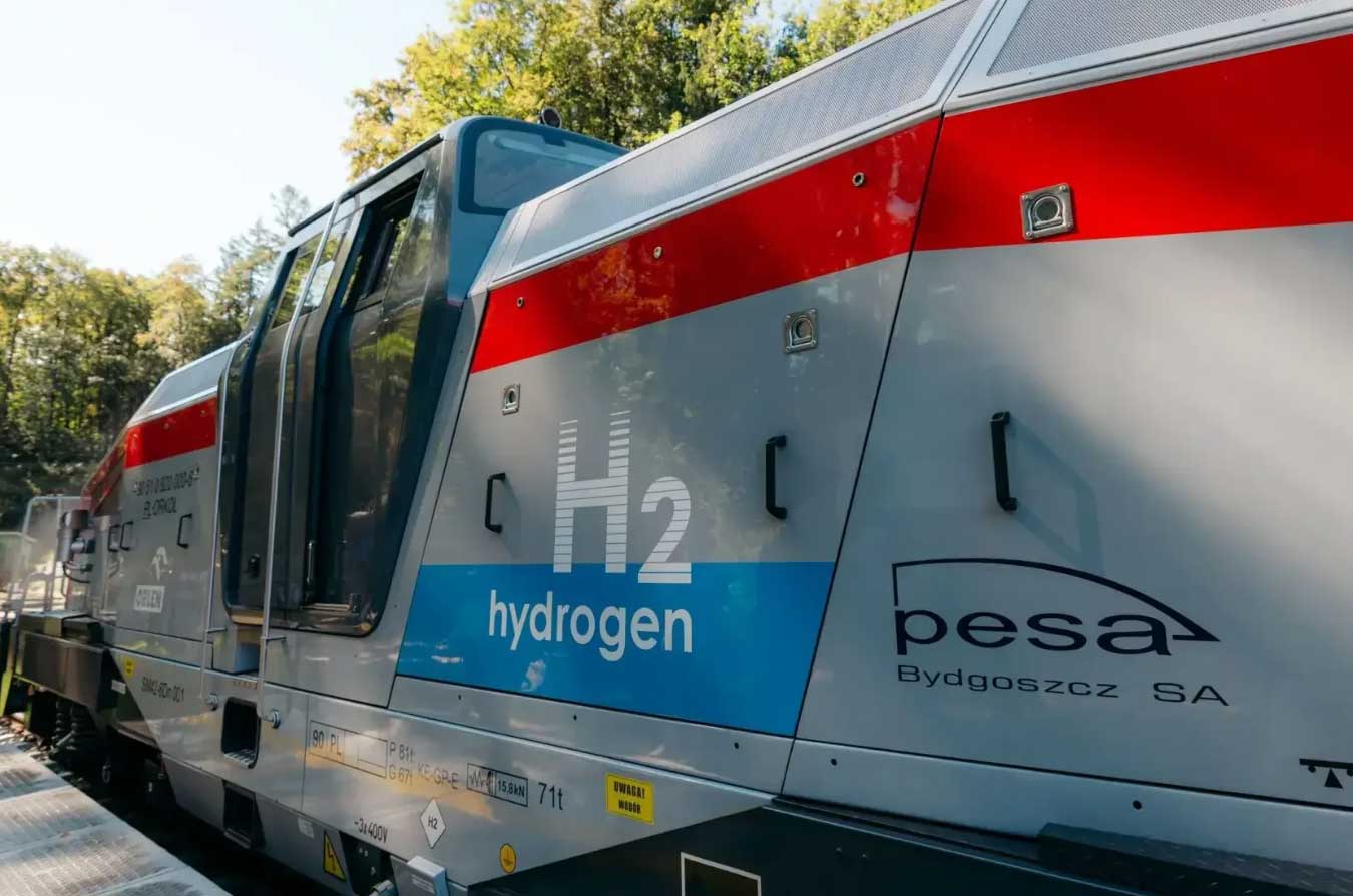 La Pologne met en circulation son premier train &agrave; hydrog&egrave;ne