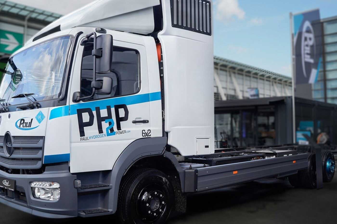 Paul Group perfectionne son camion à hydrogène PH2P