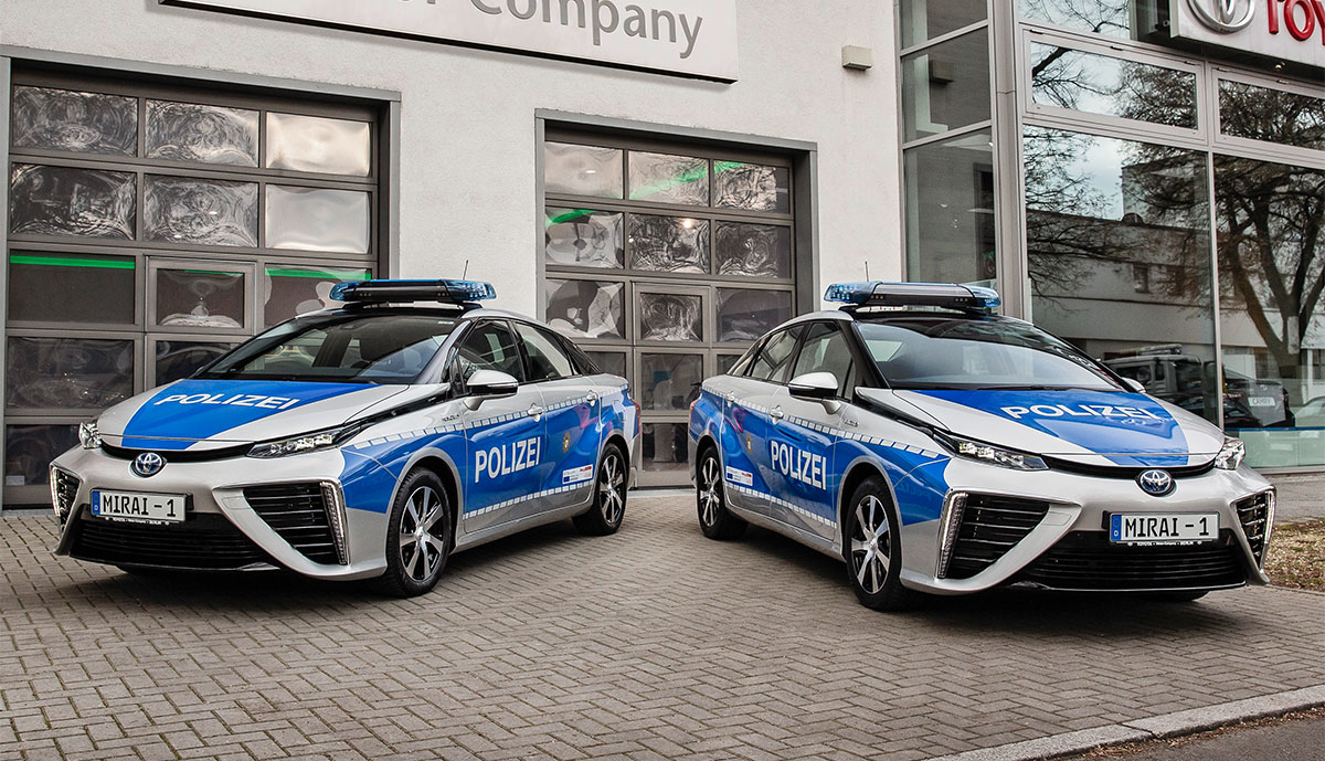 Des voitures à hydrogène pour la police de Berlin