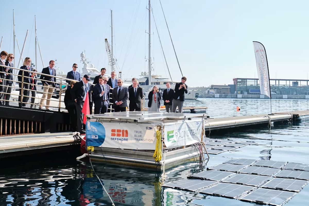 A Monaco, ce ponton solaire produit son propre hydrogène
