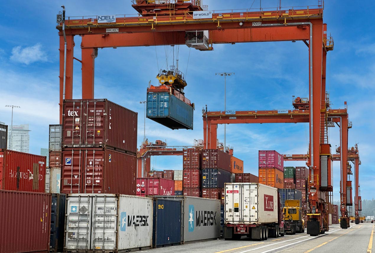 Une grue à hydrogène pour le port de Vancouver