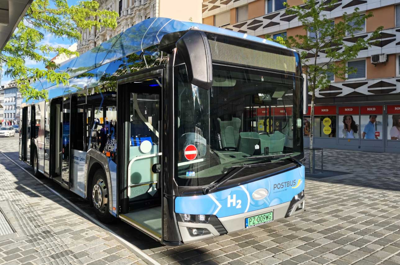 Autriche : Postbus commande 5 bus hydrogène à Solaris