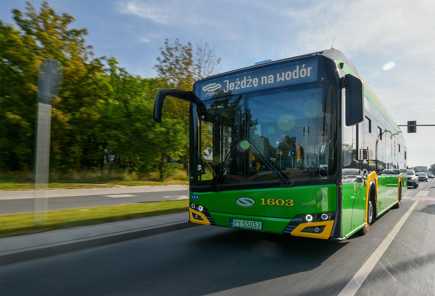 Solaris livre ses premiers bus à pile à combustible à Poznan