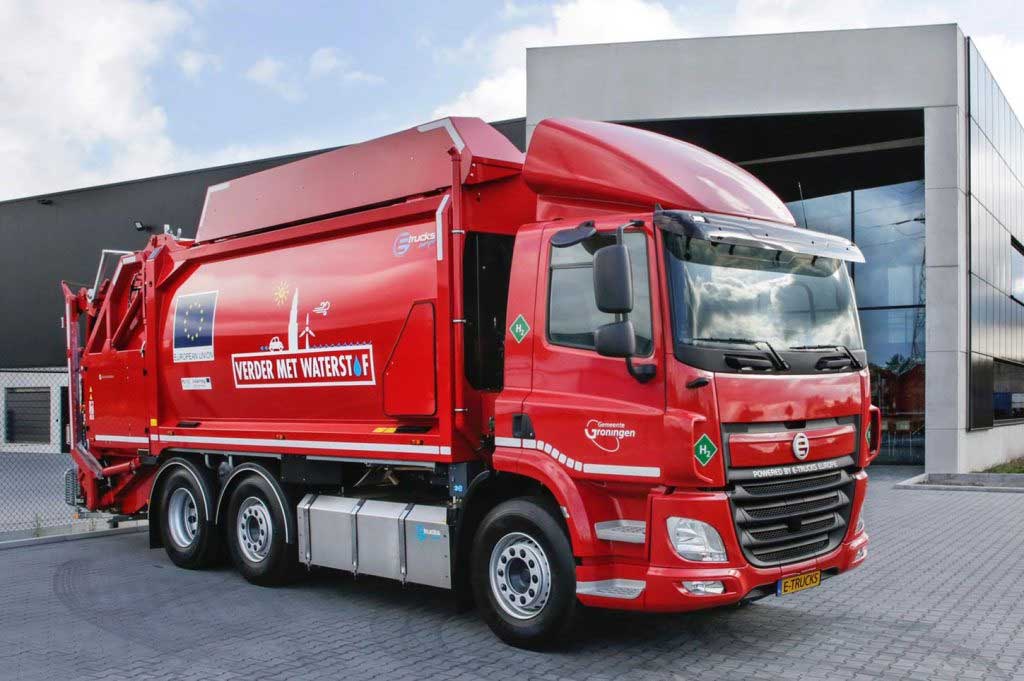 Belgique : E-trucks va construire cinq camions bennes à hydrogène