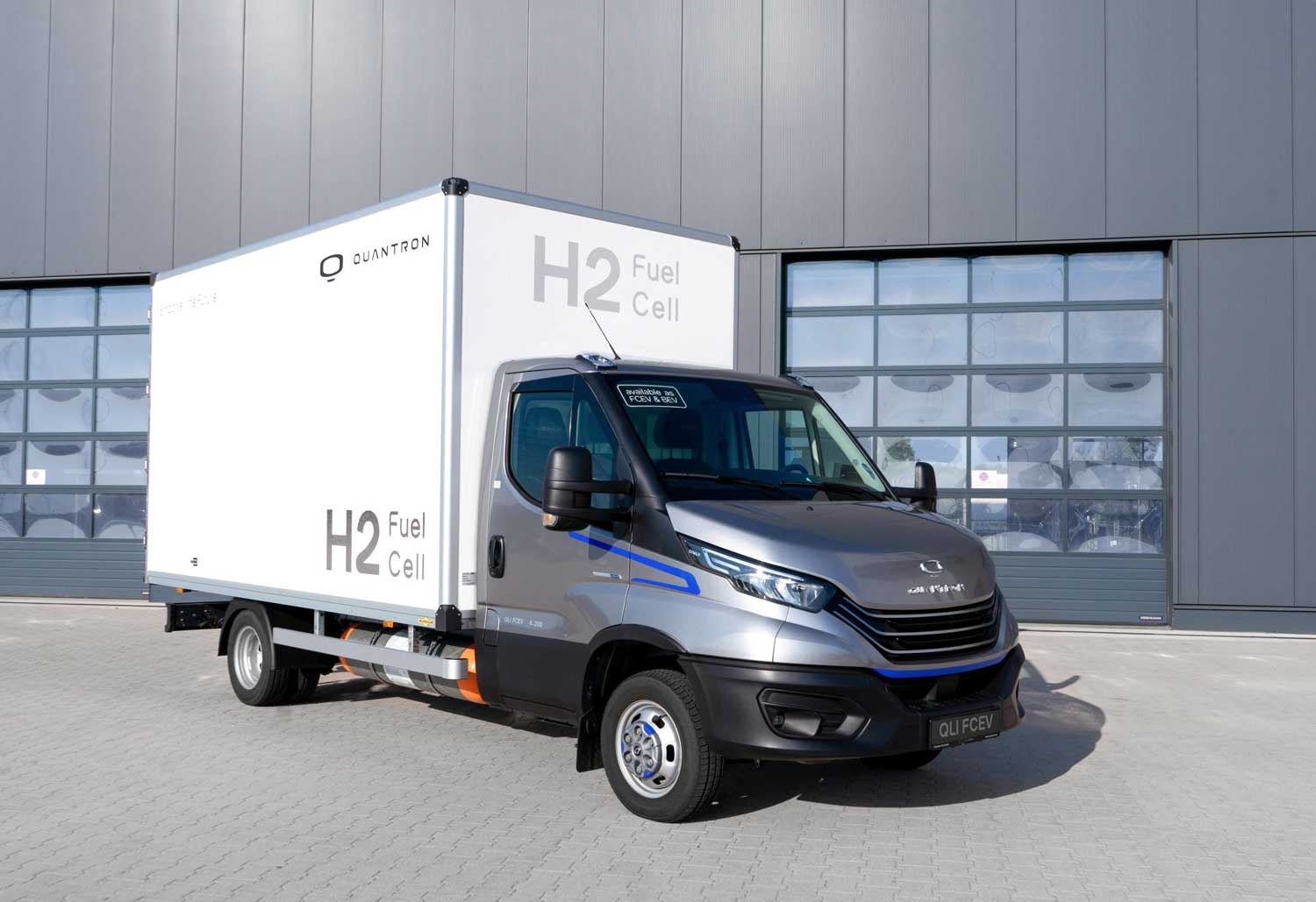 Utilitaire : Quantron présente un Iveco Daily à hydrogène