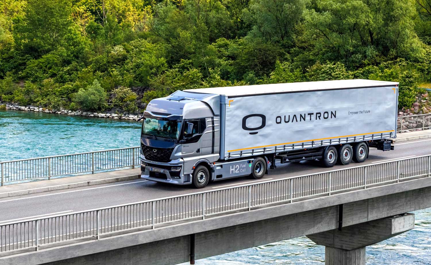 Utilitaires et camions hydrogène : en Angleterre, Quantron accélère