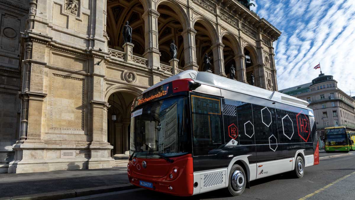 Pour remplacer ses bus &eacute;lectriques, Vienne mise sur l'hydrog&egrave;ne
