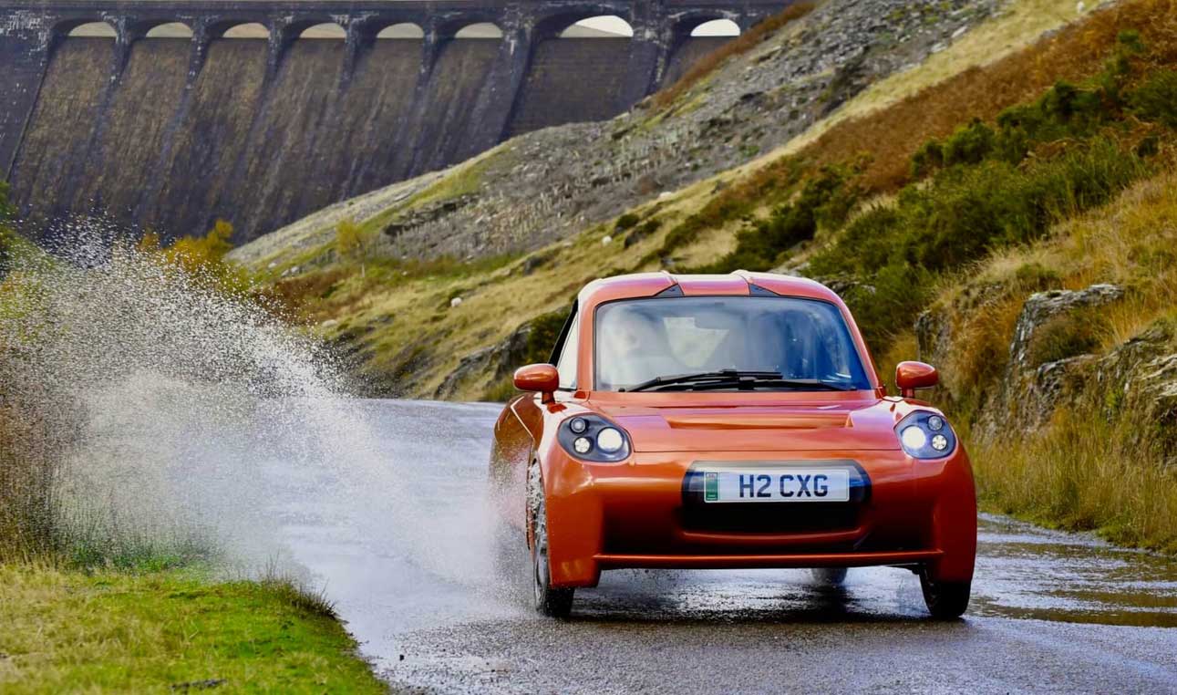 Grande autonomie et poids ultra-l&eacute;ger... cette voiture hydrog&egrave;ne veut bousculer les standards