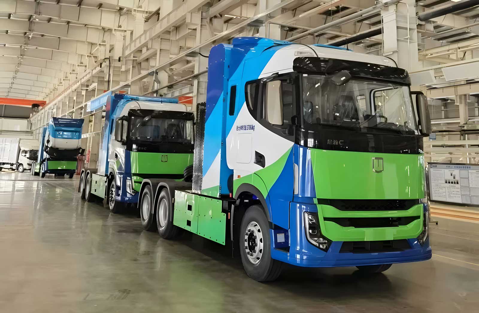 Avec cette flotte de 1000 camions &agrave; hydrog&egrave;ne, la Chine change d'&eacute;chelle