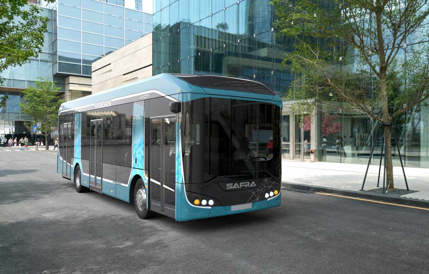 Safra Hycity : le nouveau bus à hydrogène en détail