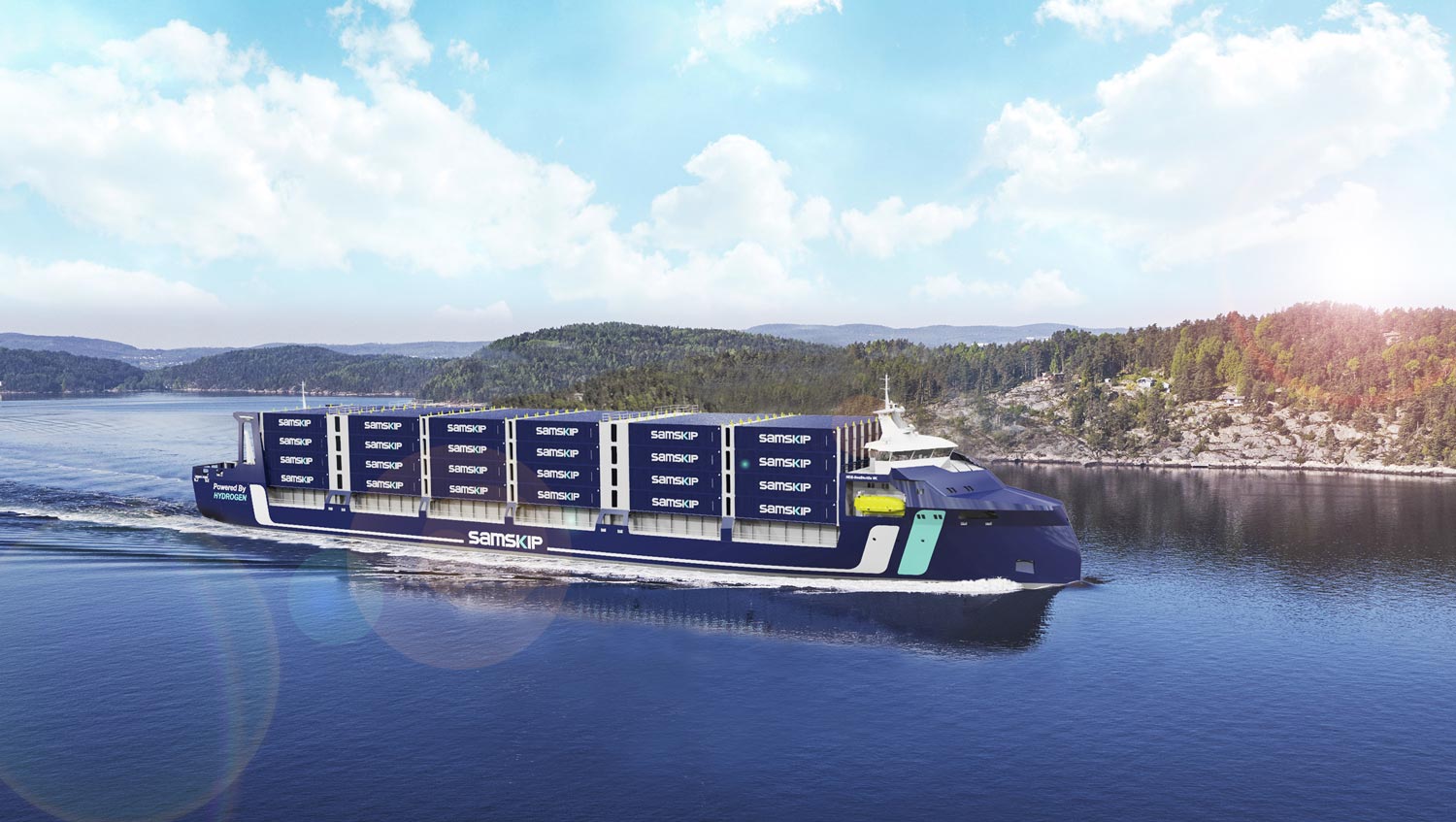 ABB embarque à bord des futurs porte-conteneurs hydrogène de Samskip