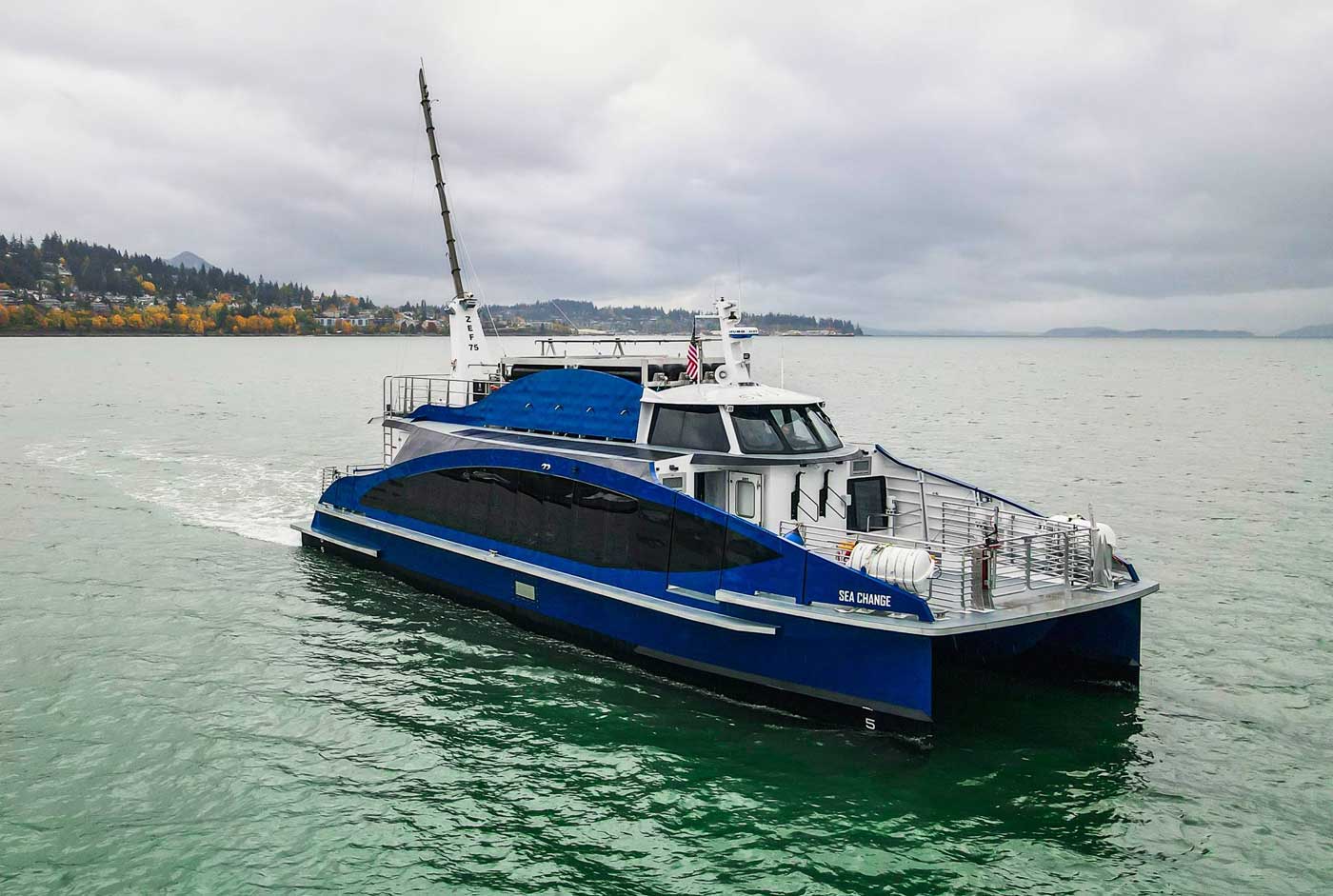 San Francisco se prépare à recevoir son premier ferry à hydrogène