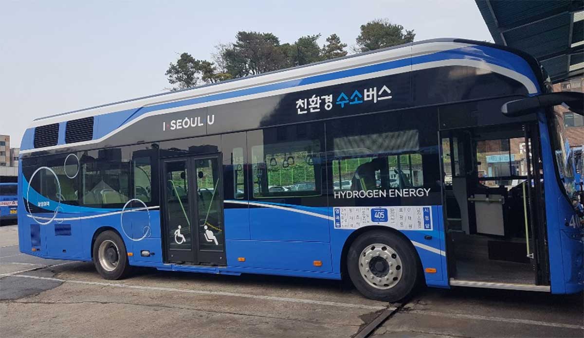 De nouveaux bus à hydrogène entrent en service à Séoul
