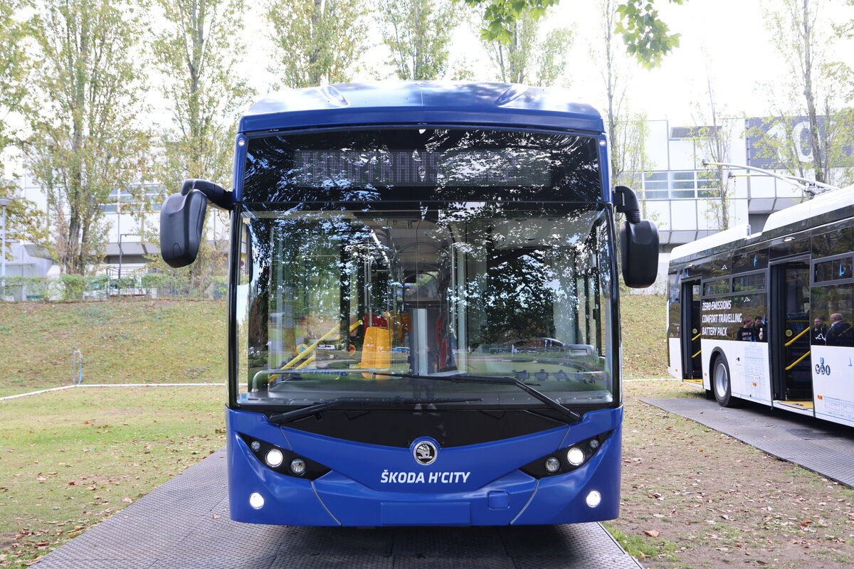 Skoda H'City : le nouveau bus à hydrogène tchèque