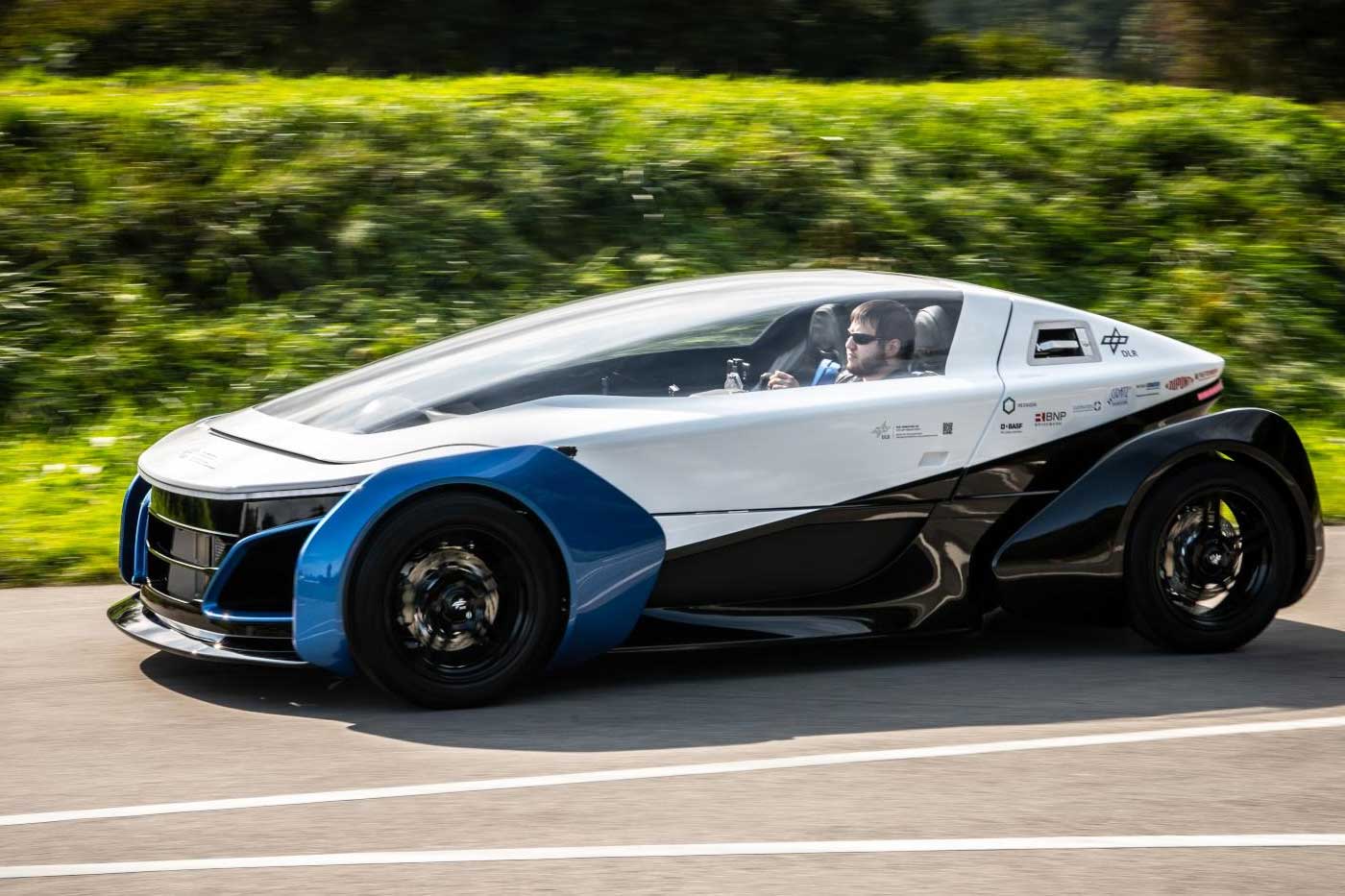 SLRV : la petite voiture à hydrogène entame ses premiers tests