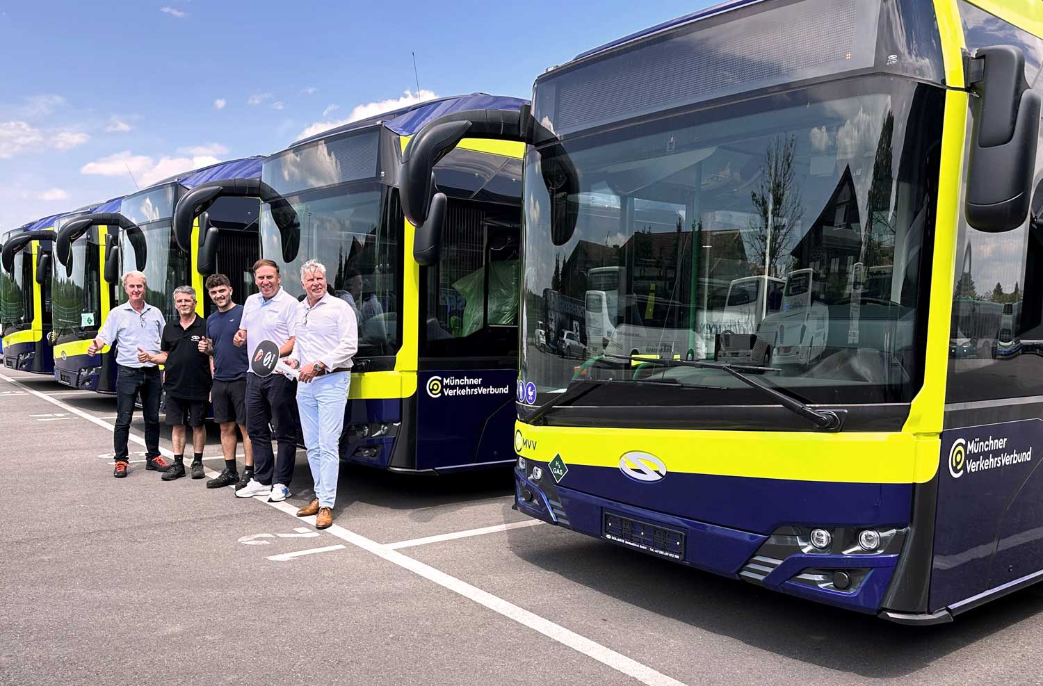 Solaris livre dix bus hydrogène en Haute-Bavière
