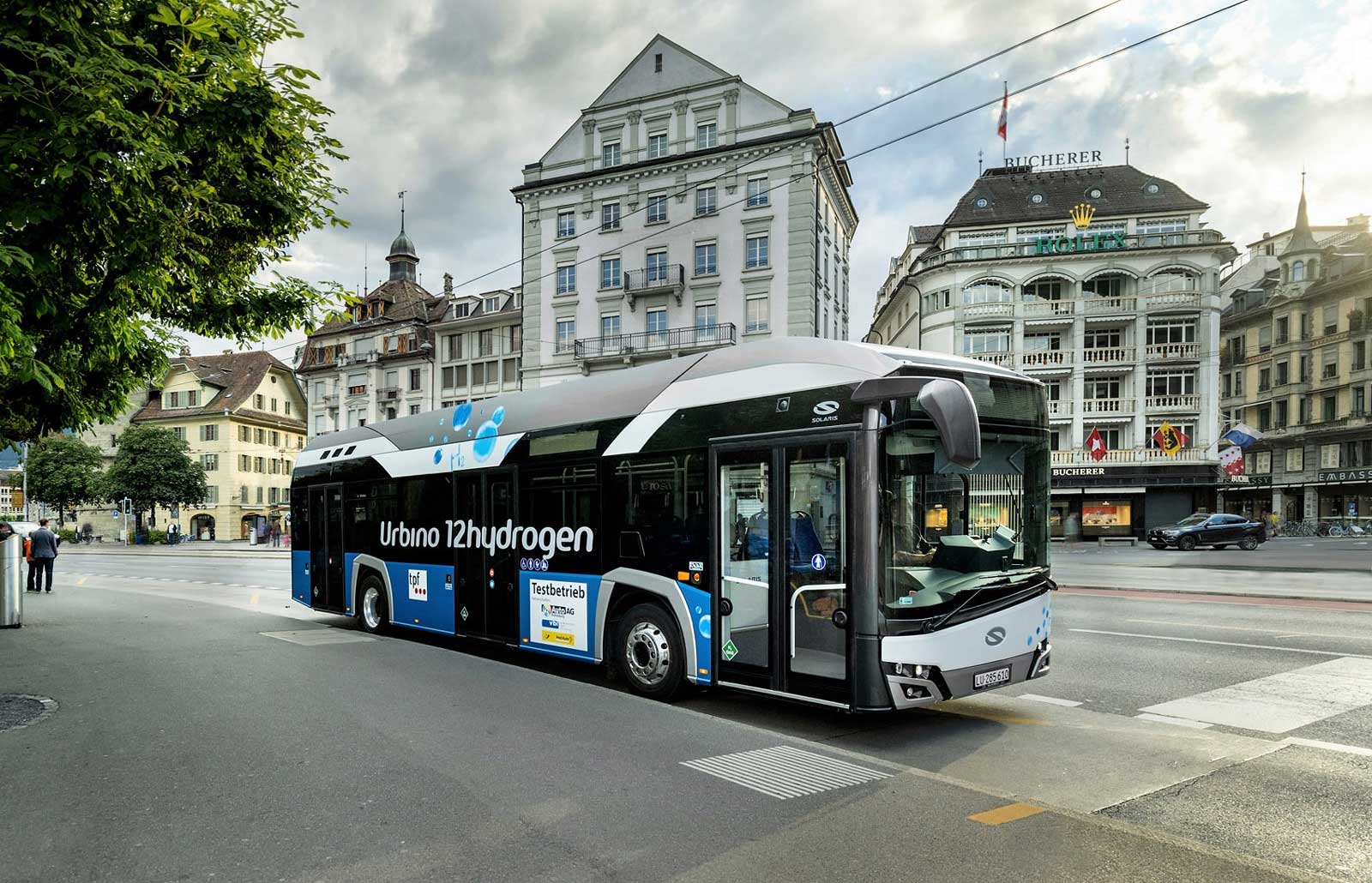 Allemagne : dix bus hydrogène Solaris pour Krefeld