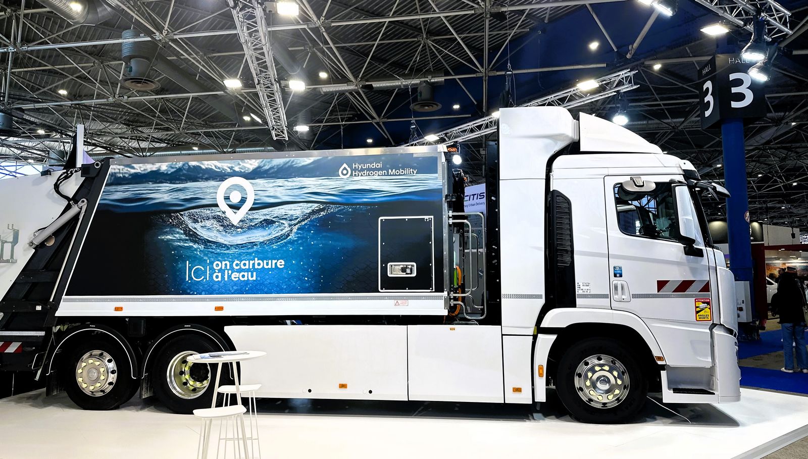 A Solutrans, Hyundai pr&eacute;sente une nouvelle BOM &agrave; hydrog&egrave;ne