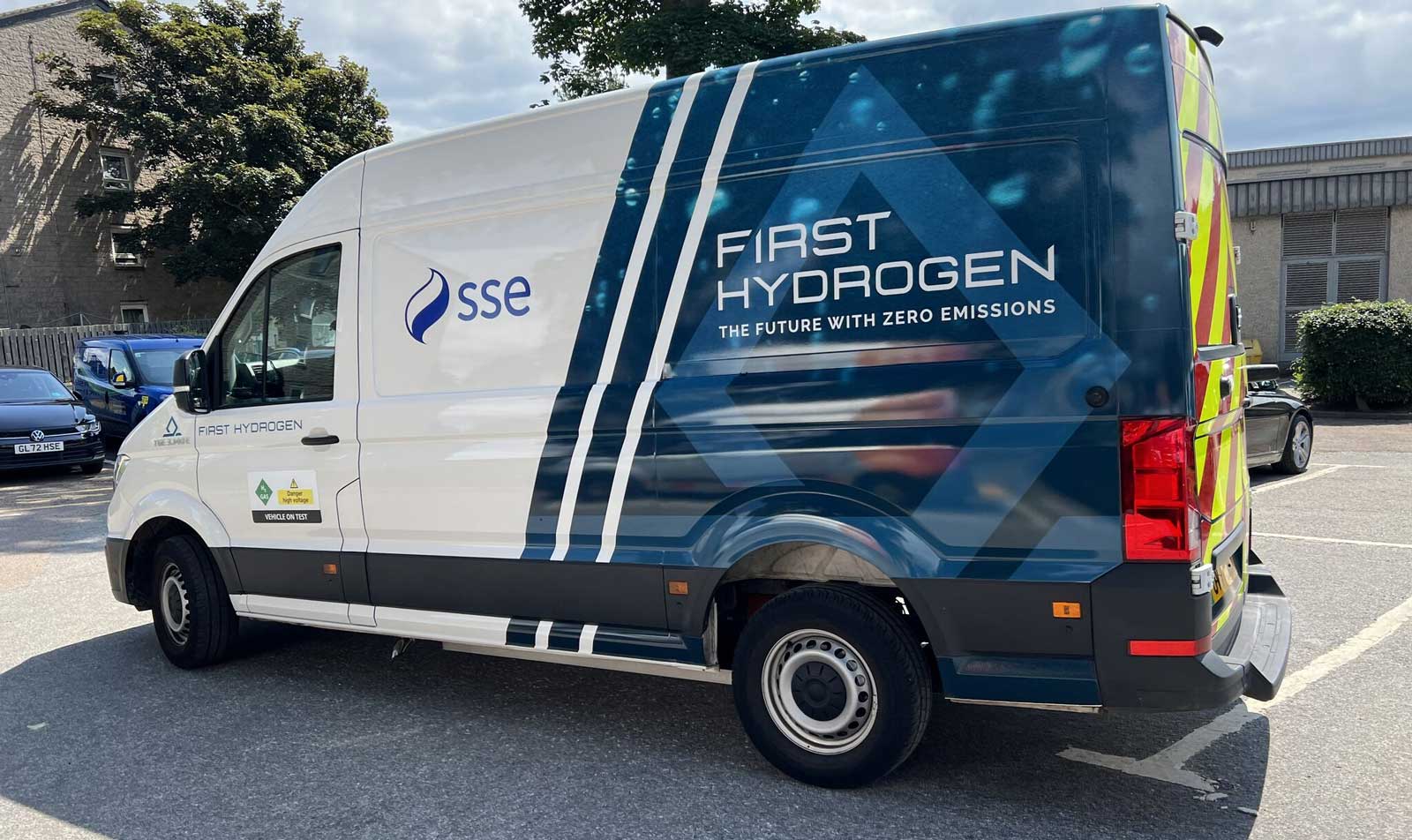 La camionnette de First Hydrogen valide ses premiers tests chez SSE
