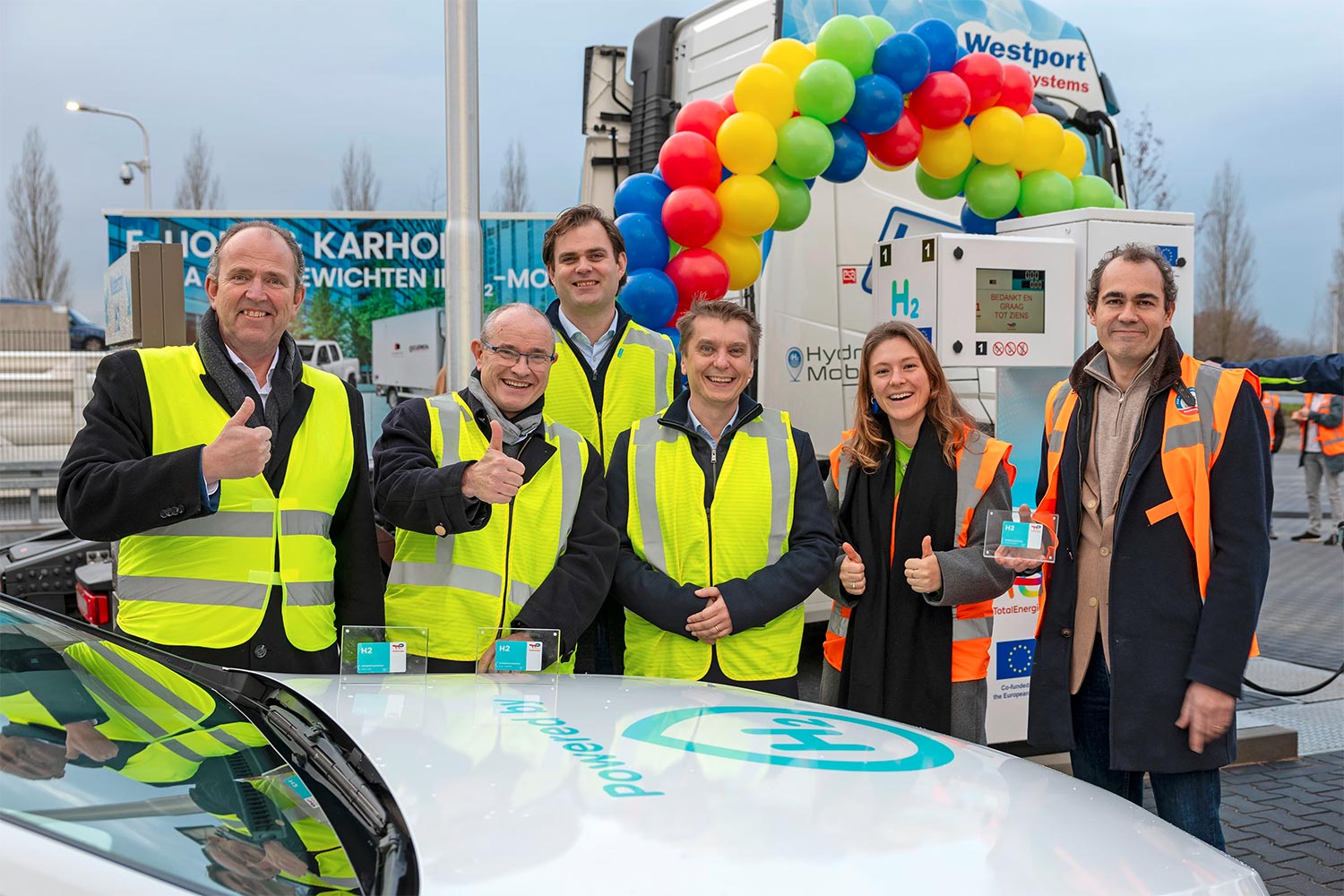 Stations hydrogène : aux Pays-Bas, TotalEnergies accélère !