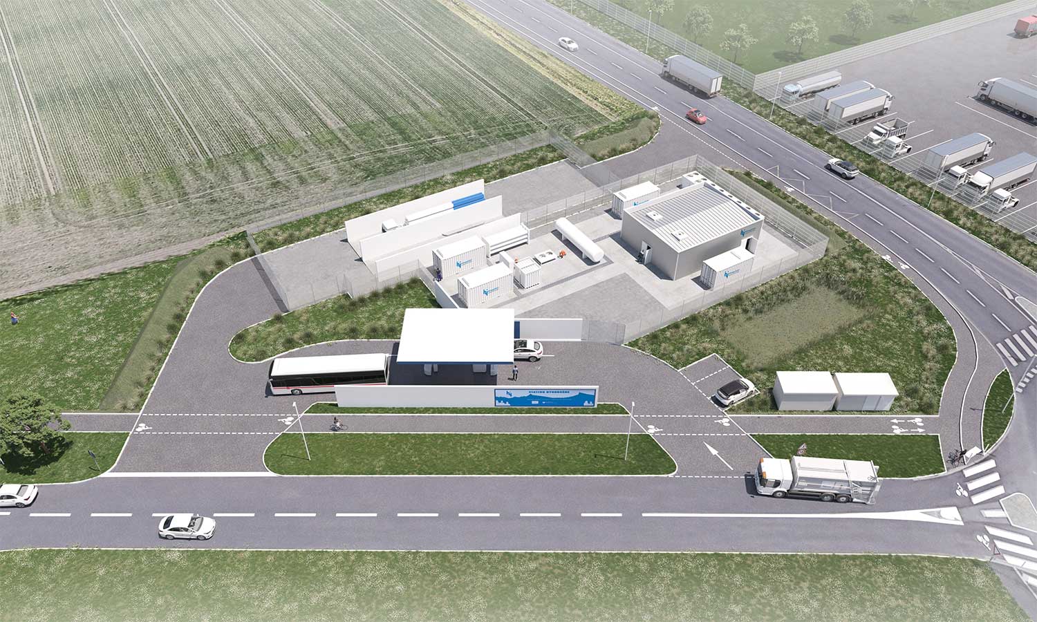 Clermont-Ferrand : HYmpulsion présente sa future station hydrogène