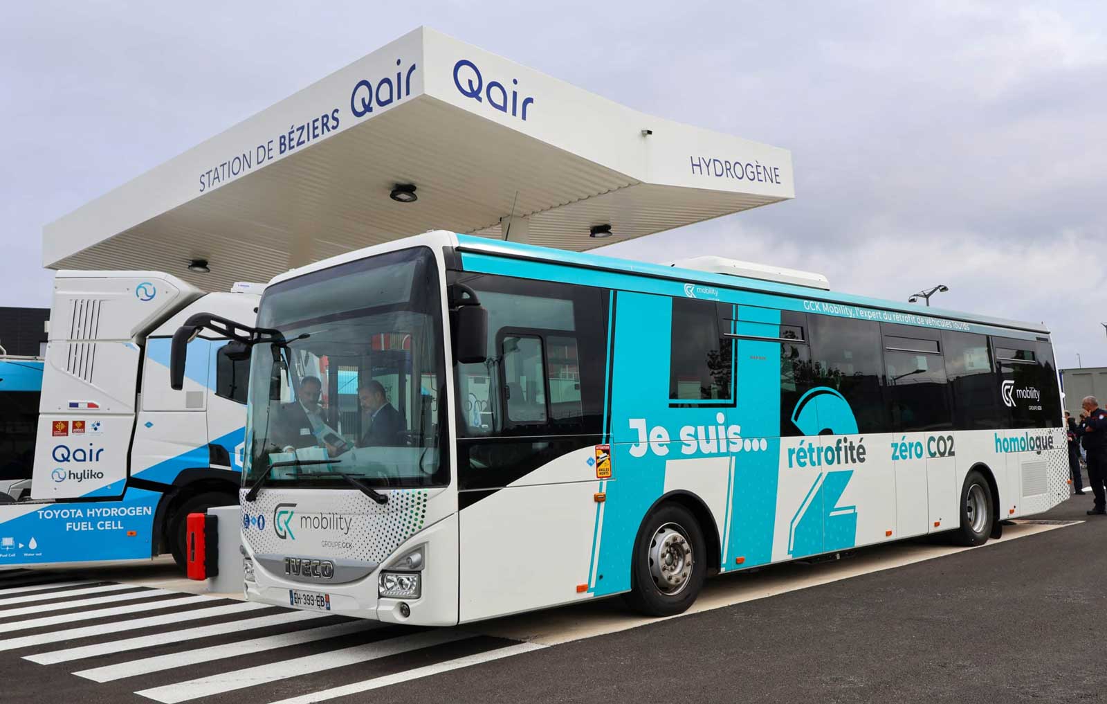 A B&eacute;ziers, une nouvelle station hydrog&egrave;ne pour acc&eacute;l&eacute;rer la d&eacute;carbonation de la mobilit&eacute; lourde