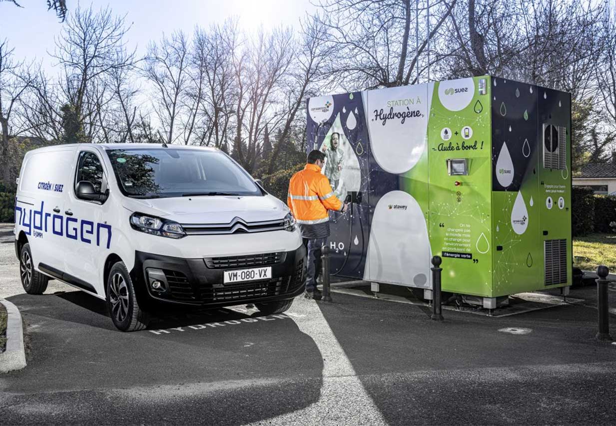 Citroën Jumpy hydrogène : un premier essai concluant pour Suez