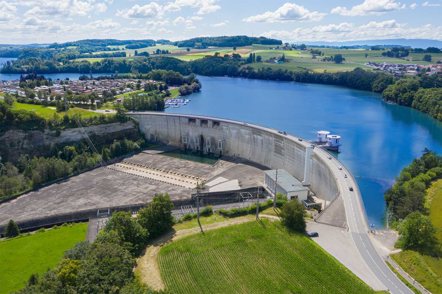 En Suisse, ce barrage hydroélectrique va produire de l'hydrogène
