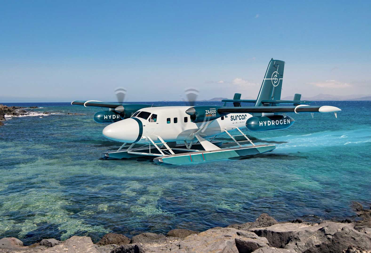 Des hydravions à hydrogène pour les îles Canaries !