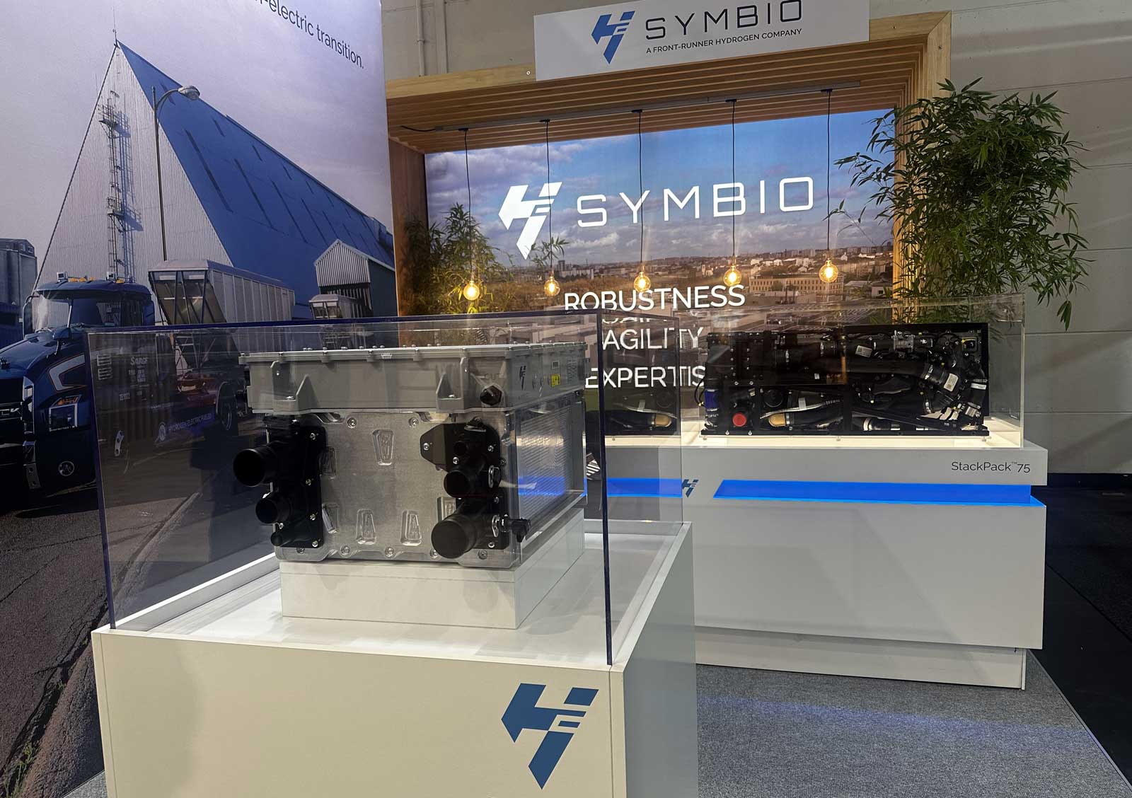 Symbio d&eacute;voile sa nouvelle pile hydrog&egrave;ne au salon IAA Transportation 2026