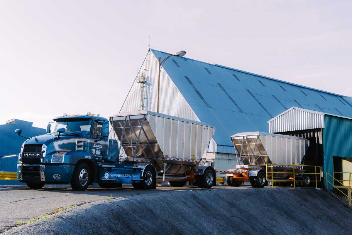 Symbio pr&eacute;sente un premier camion &agrave; hydrog&egrave;ne pour les ports am&eacute;ricains