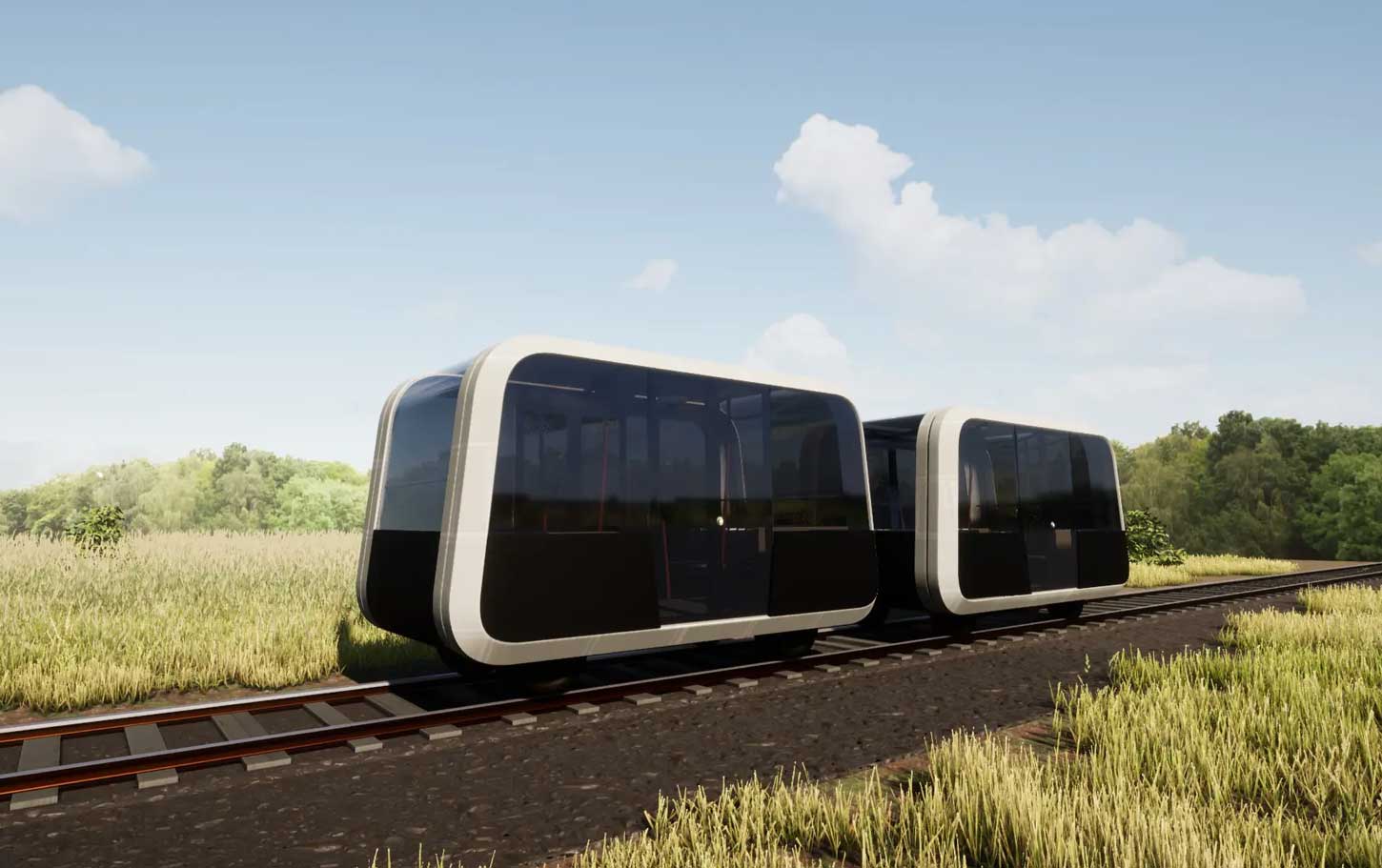 Taxirail : léger et autonome, ce micro-train à hydrogène veut sauver les petites lignes