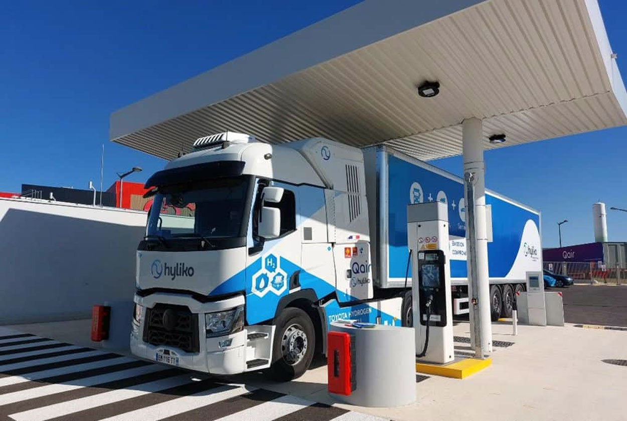 Camion hydrog&egrave;ne : de premiers r&eacute;sultats encourageants en Occitanie