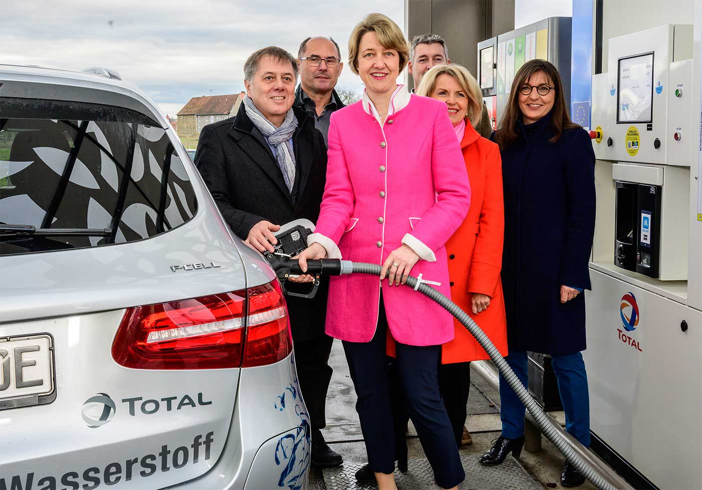 En Allemagne, Total inaugure une nouvelle station hydrogène