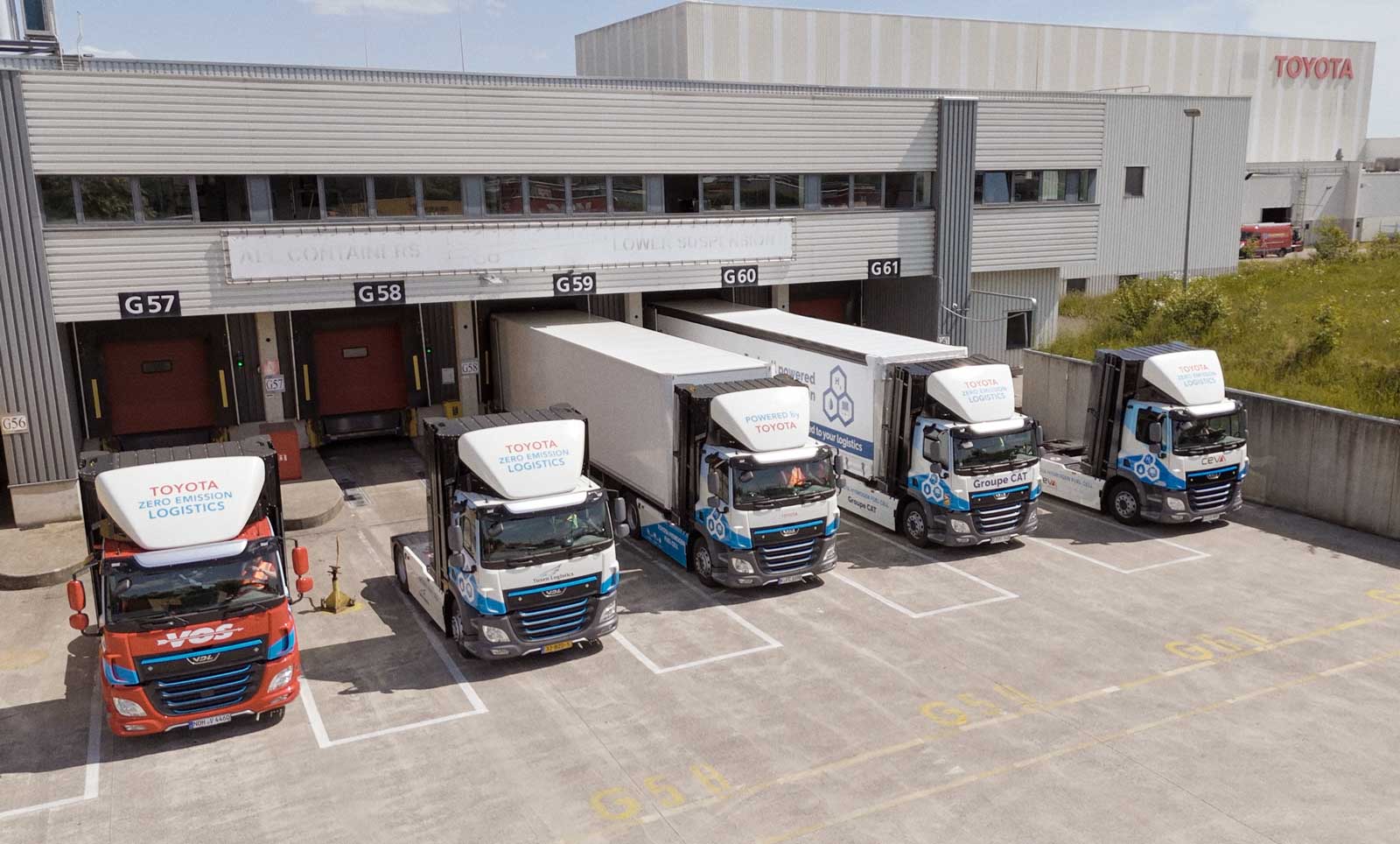 Toyota mise sur l'hydrog&egrave;ne pour sa logistique europ&eacute;enne