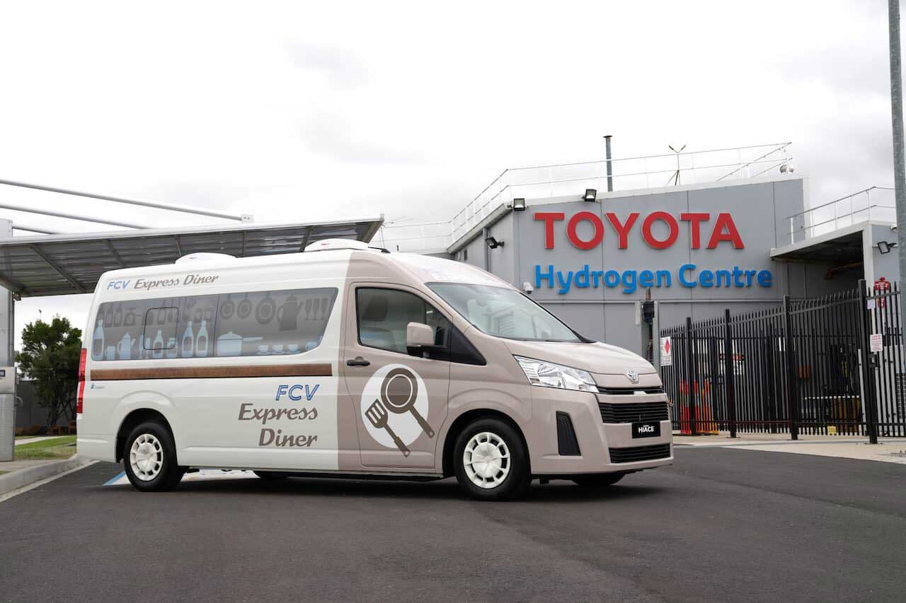 Imaginé par Toyota, ce food-truck carbure à l'hydrogène