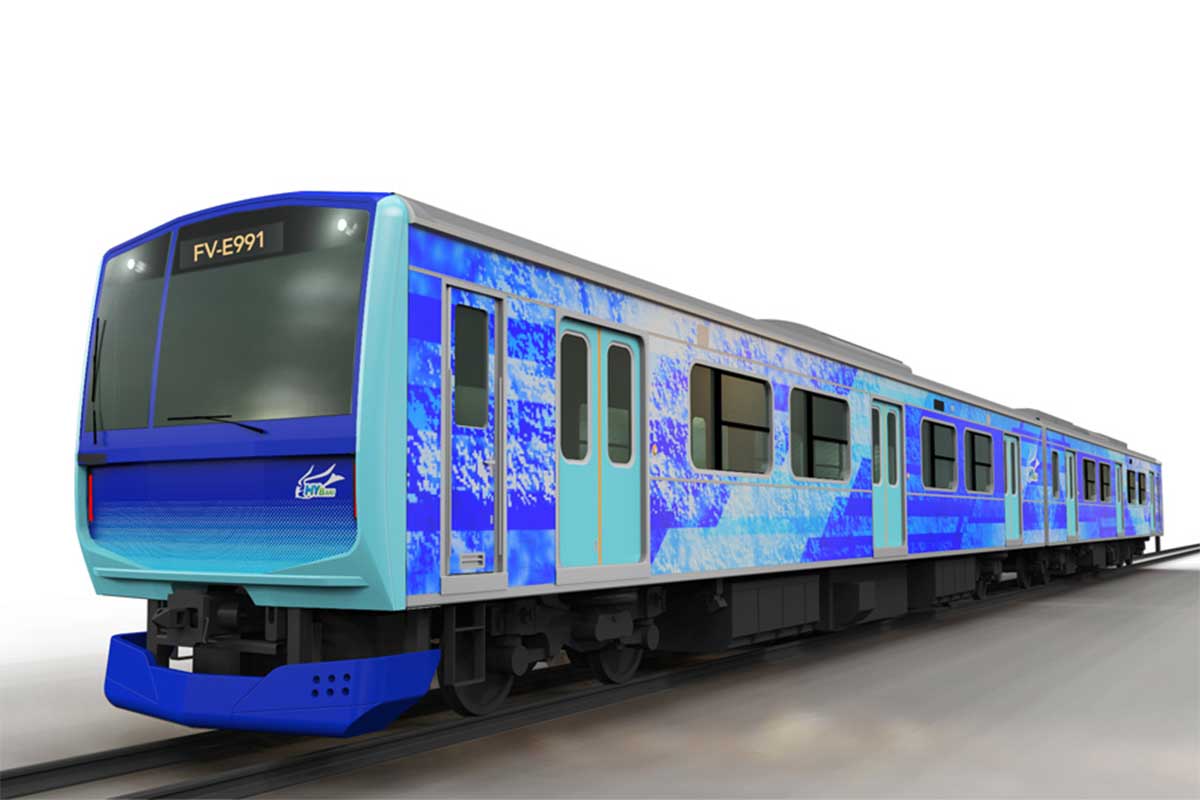 JR East, Hitachi et Toyota vont développer des trains hybrides à hydrogène