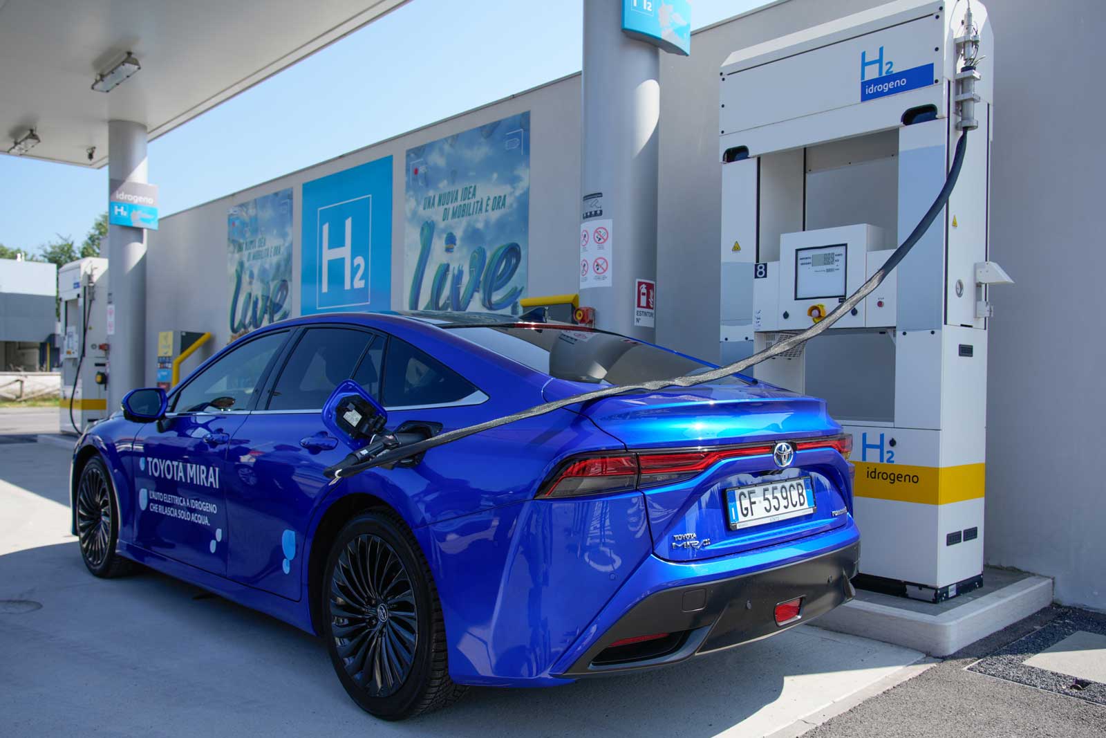 Voiture hydrog&egrave;ne : en Italie, Toyota mise sur l'autopartage