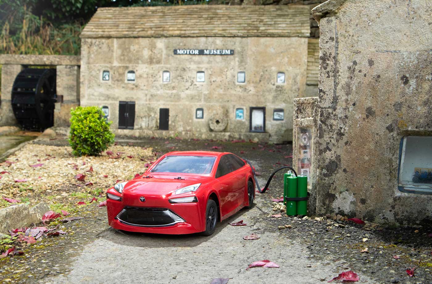 Voici la première voiture radiocommandée fonctionnant à l'hydrogène 