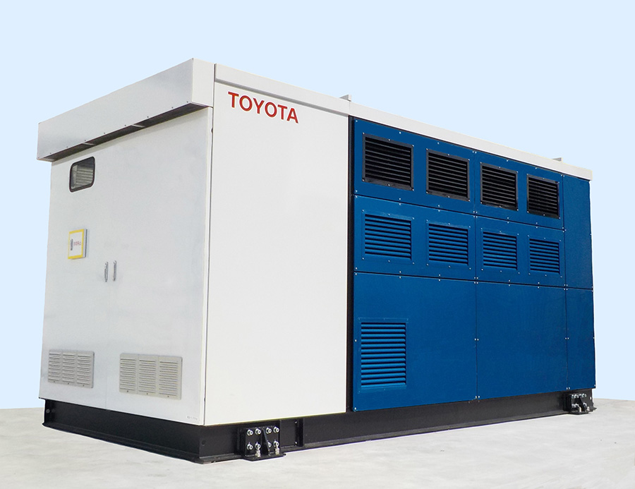 Toyota développe un groupe électrogène à pile hydrogène