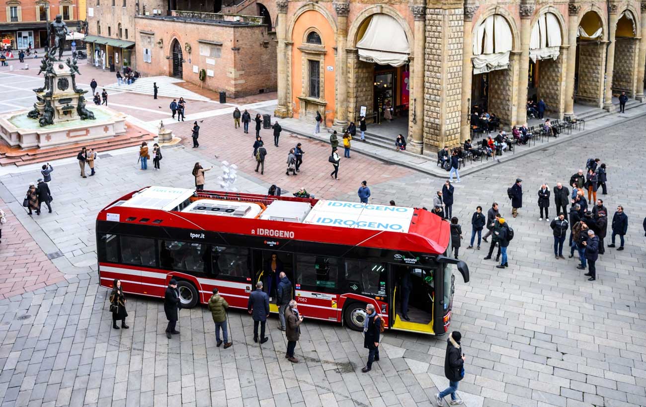 Cette ville italienne devient un g&eacute;ant europ&eacute;en du bus &agrave; hydrog&egrave;ne