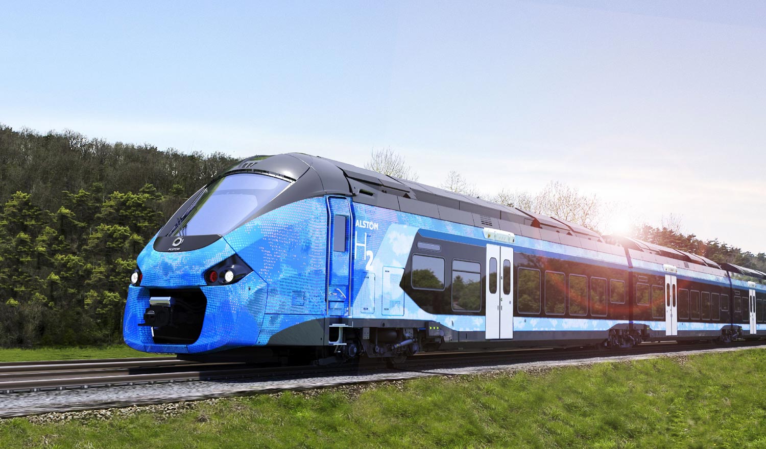 Plastic Omnium embarque à bord des trains à hydrogène d'Alstom