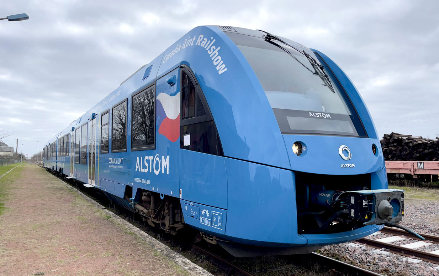 Le premier train à hydrogène de France est sur les rails