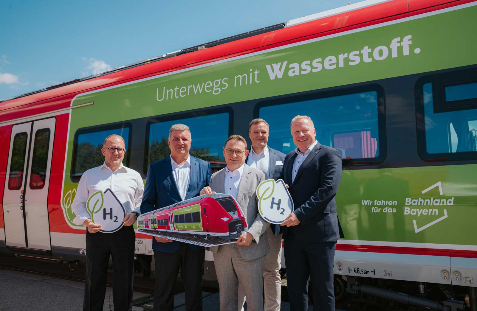 Trois nouveaux trains &agrave; hydrog&egrave;ne arrivent en Bavi&egrave;re, mais cette fois l'Allemagne a chang&eacute; de m&eacute;thode