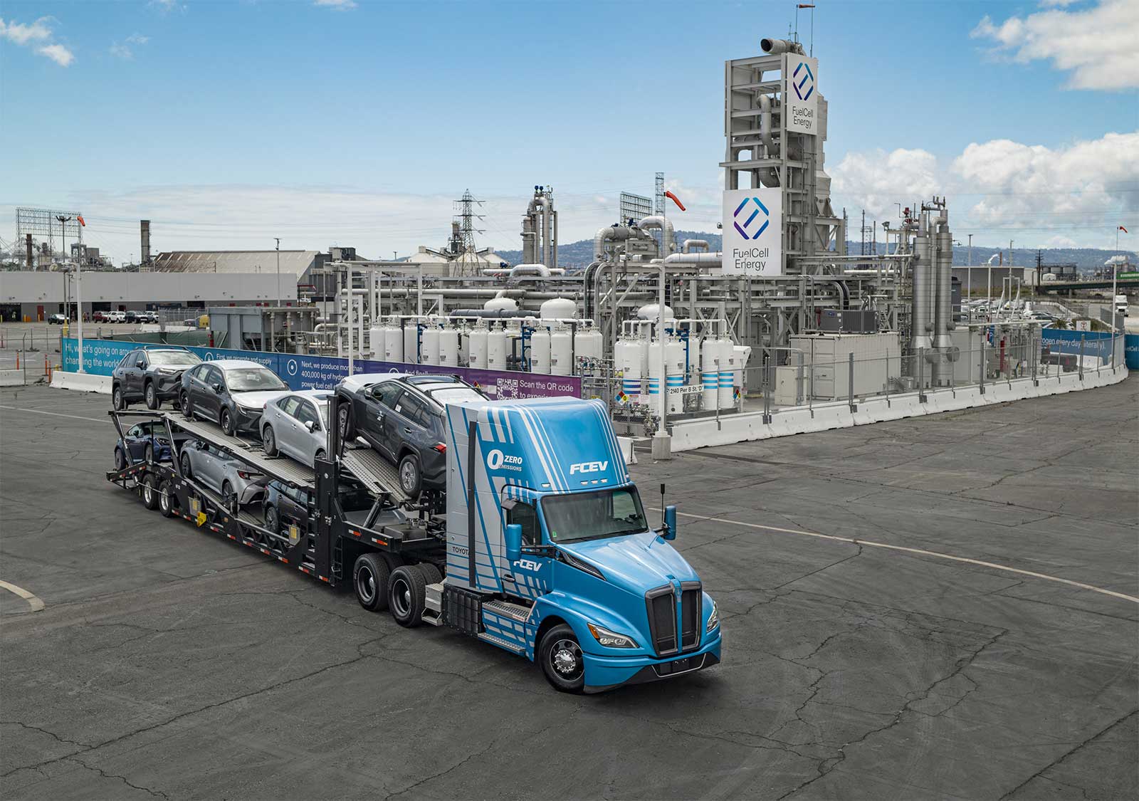En Californie, Toyota mise sur le biogaz pour produire de l'hydrogène