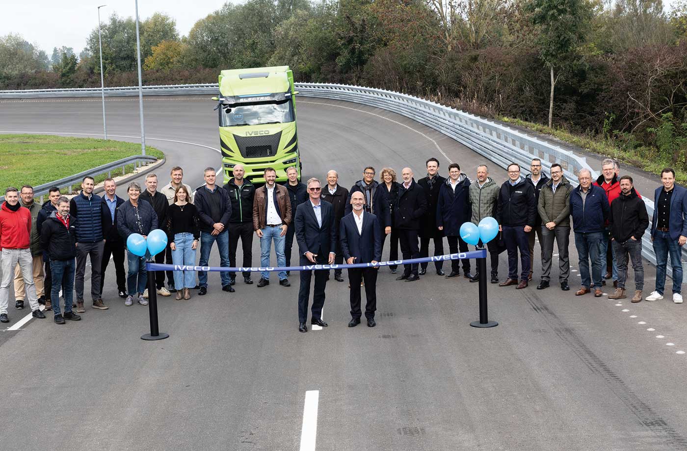 Iveco modernise sa piste d'essai d'Ulm pour les véhicules à hydrogène et électriques