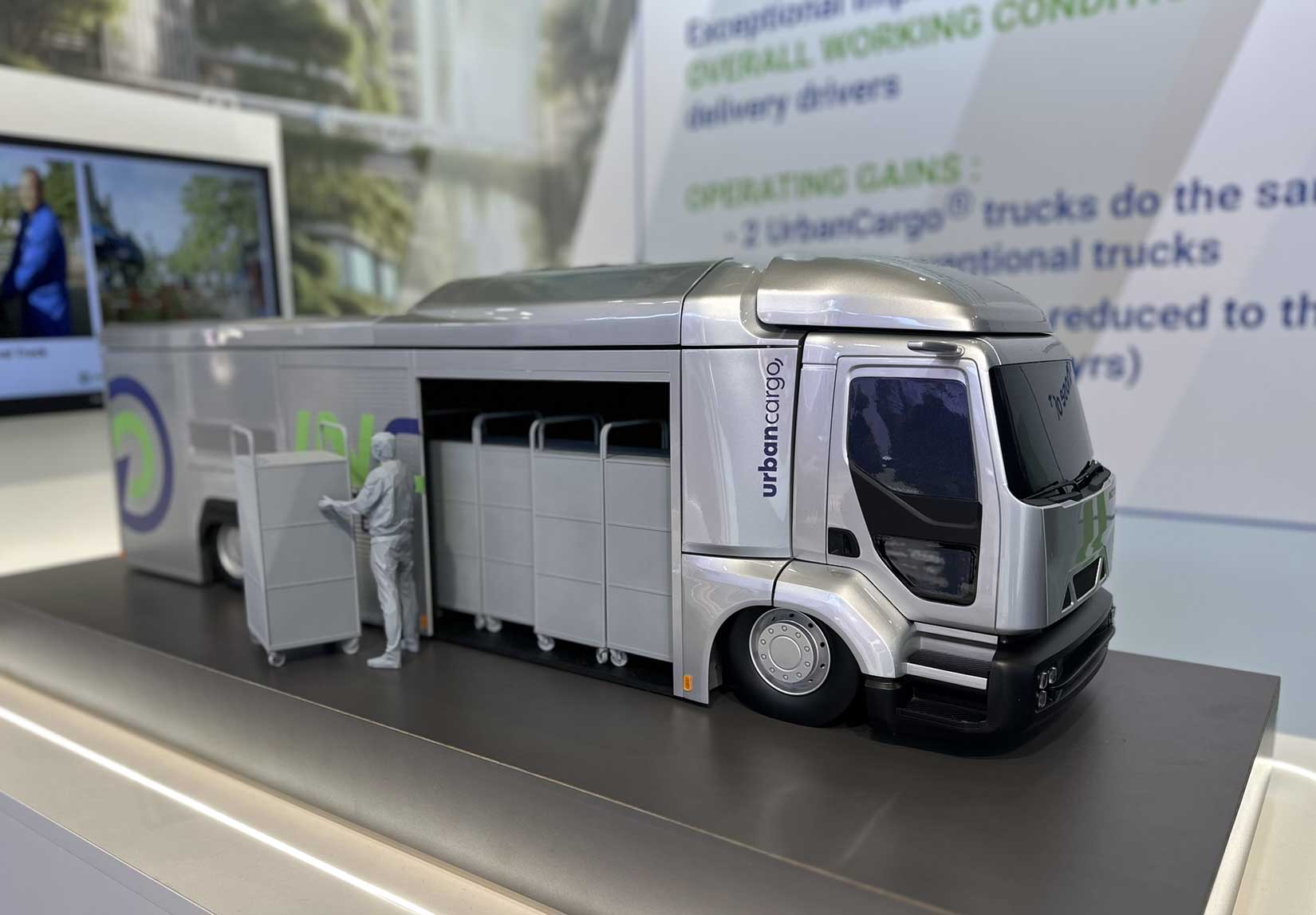 Urban Cargo : le camion &eacute;lectrique &agrave; prolongateur hydrog&egrave;ne qui veut r&eacute;volutionner la logistique urbaine