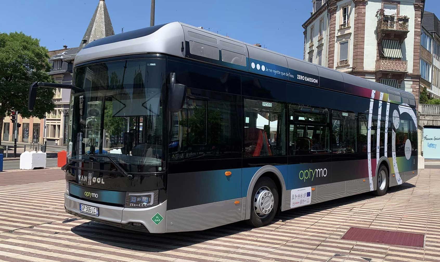 Les premiers bus à hydrogène arrivent à Belfort