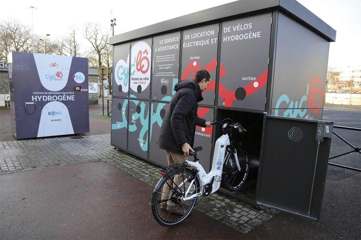 La Manche mise sur les vélos à hydrogène Bhyke