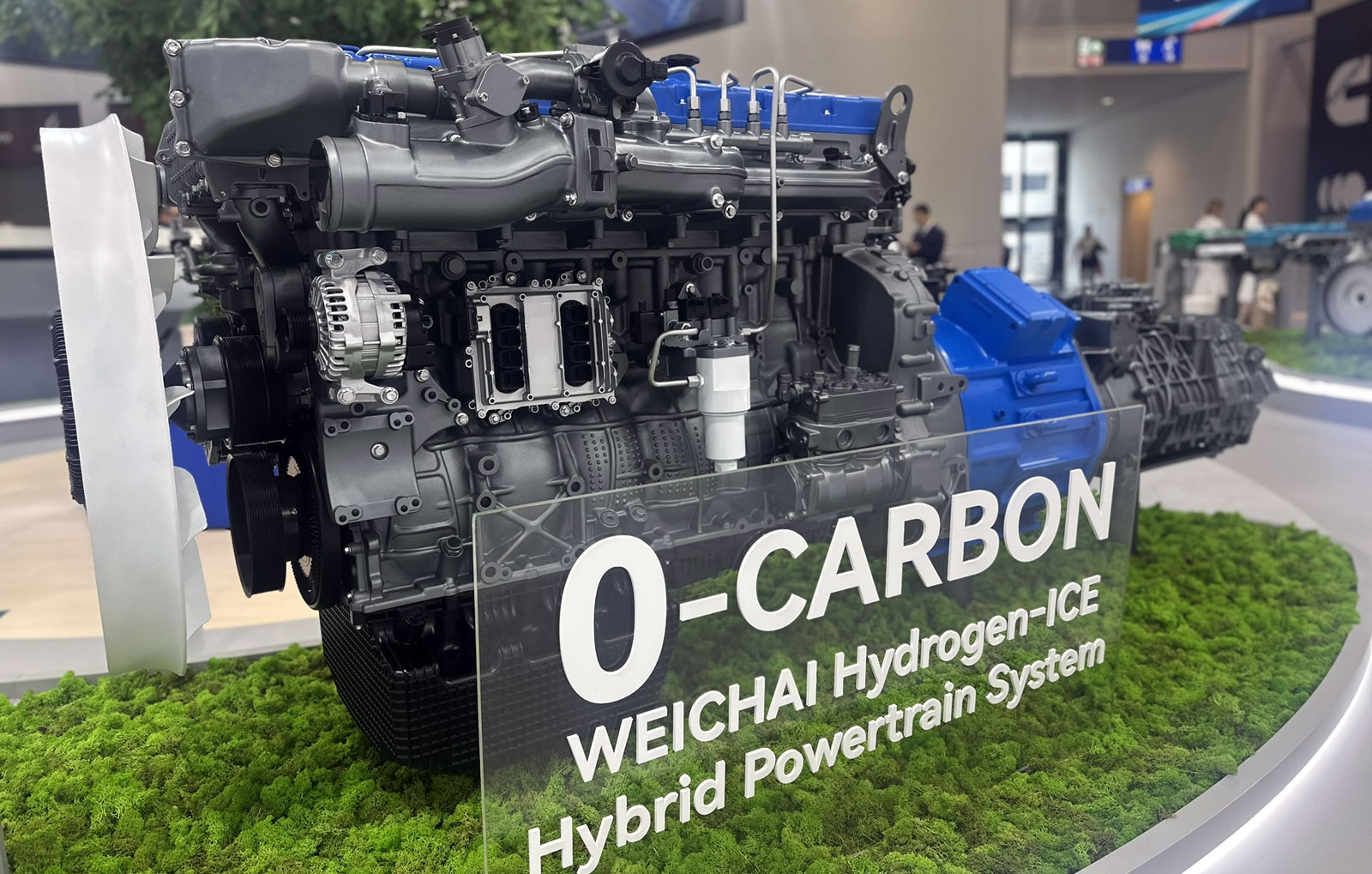 710 chevaux et compatible Euro VII : ce moteur hybride &agrave; hydrog&egrave;ne chinois a de s&eacute;rieux arguments